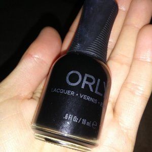 Black ORLY gel polish